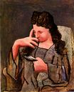 Сидящая женщина. Ольга 1920