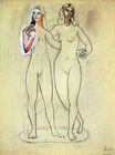 Two nude women 1920
