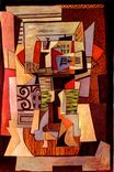 Пабло Пикассо - Открытое окно на улицу Пантьевр 1920