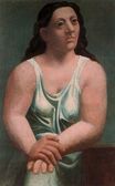Сидящая женщина 1921