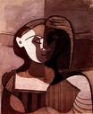 Пабло Пикассо - Бюст молодой женщины. Мария-Терез Вальтер 1926