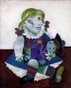 Портрет Майи с куклой 1938