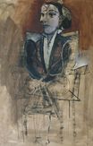 Пабло Пикассо - Сидящая Дора Маар 1938