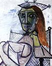 Пабло Пикассо - Женщина, сидящая в кресле 1941