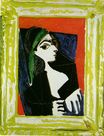 Пабло Пикассо - Портрет Жаклин 1957