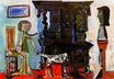 Пабло Пикассо - Столовая в Вовенарг 1959