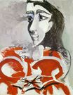 Пабло Пикассо - Бюст женщины 1965