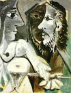 Naked woman and musketeer 1967