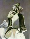 Женщина с птицей 1971