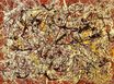Jackson Pollock - Mural on Indian red ground 1950