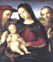 Рафаэль Санти - Мадонна с младенцем и святыми 1502