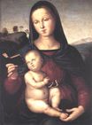 Рафаэль Санти - Мадонна с Младенцем и Книгой 1502