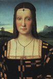 Рафаэль Санти - Портрет Элизабет Гонзага 1504
