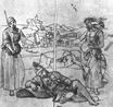 Рафаэль Санти - Этюд для 'Рыцарской мечты' 1504