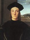 Рафаэль Санти - Портрет Гивабальдо из Монтефельтро, герцог Урбино 1506