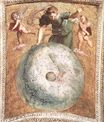 Рафаэль Санти - Станца делла Сеньятура. Роспись потолка. Астрономия 1509-1511
