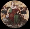 Рафаэль Санти - Станца делла Сеньятура. Роспись потолка. Богословие 1509-1511
