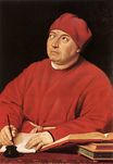Рафаэль Санти - Портрет Томмазо Ингирами 1509