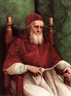 Рафаэль Санти - Портрет папы Юлия II 1511-1512
