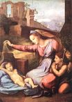 Рафаэль Санти - Мадонна с голубой диадемой 1512-1518