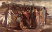 Рафаэль Санти - Вручение ключей апостолу Петру; работа для Sistine Chapel 1515