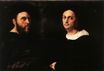 Рафаэль Санти - Портрет Андреа Навагеро и Агостино Безаццано 1516
