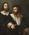 Рафаэль Санти - Автопортрет с другом 1518