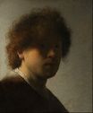 Рембрандт ван Рейн - Автопортрет в раннем возрасте 1628