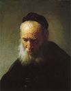 Рембрандт ван Рейн - Голова старика 1630