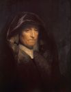 Рембрандт ван Рейн - Бюст старой женщины. Портрет матери художника 1630-1631