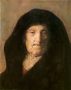 Рембрандт ван Рейн - Мать Рембрандта в образе пророчица Анна 1630