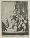 Рембрандт ван Рейн - Сретение с Ангелом в храме 1630