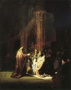 Рембрандт ван Рейн - Хвалебная песнь Симона 1631