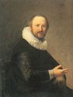 Рембрандт ван Рейн - Портрет сидящего мужчины 1632