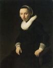 Рембрандт ван Рейн - Портрет молодой женщины, сидящей 1632