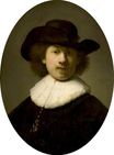 Рембрандт ван Рейн - Портрет художника в бюргера. Автопортрет 1632