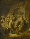 Рембрандт ван Рейн - Иосиф рассказывает свои сны своим родителям и братьям 1633