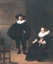 Рембрандт ван Рейн - Портрет пары в интерьере 1633
