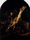 Рембрандт ван Рейн - Воздвижение креста 1633
