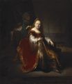 Рембрандт ван Рейн - Дама за туалетом.'Эстер' или 'Юдифь' 1633