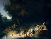 Рембрандт ван Рейн - Купание Дианы с историями Актеона и Каллисто 1634