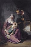 Рембрандт ван Рейн - Святое семейство 1634