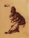 Рембрандт ван Рейн - Один из двух стариков 1634
