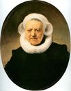 Рембрандт ван Рейн - Портрет Ахье Класдр. Портрет 83-летней женщины 1634