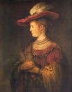 Rembrandt van Rijn - Portrait of Saskia van Uylenburgh 1634