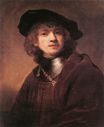 Рембрандт ван Рейн - Автопортрет в образе молодого человека 1634