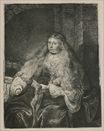 Рембрандт ван Рейн - Этюд Саскии для Еврейской невестой 1635
