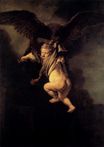 Рембрандт ван Рейн - Похищение Ганимеда 1635