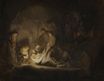 Рембрандт ван Рейн - Погребение Христа 1635