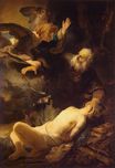 Рембрандт ван Рейн - Жертвоприношение Авраама 1635